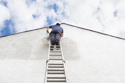 Peinture extérieure à Gouesnach — façades et ravalement